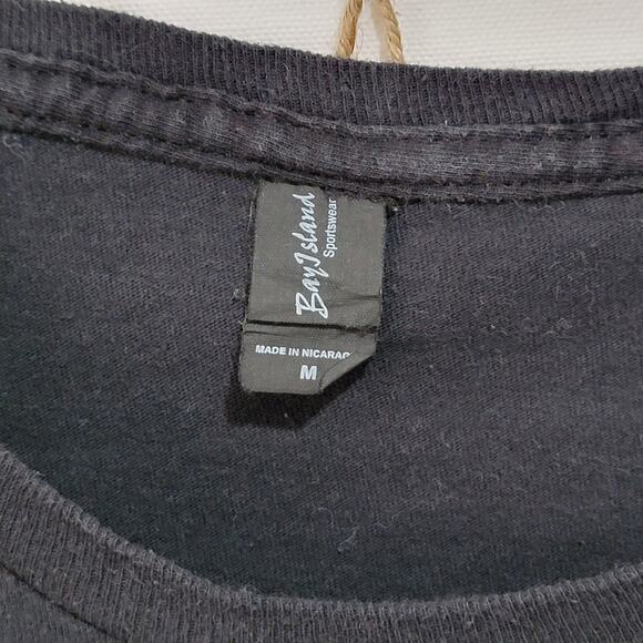 Bay Island Sportswear Guns N Roses Black T-Shirt Size Medium - Picture 3 of 6